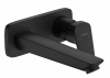 Hansgrohe Logis Jednouchwytowa bateria umywalkowa z wylewką 19,5 cm, ścienna, podtynkowa czarny mat 71220670